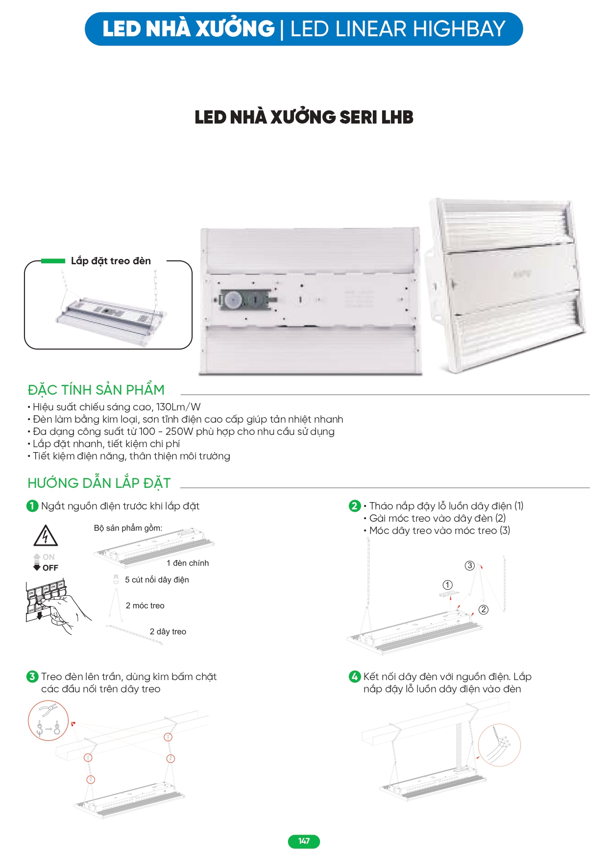 Bảng giá đèn LED MPE 2026